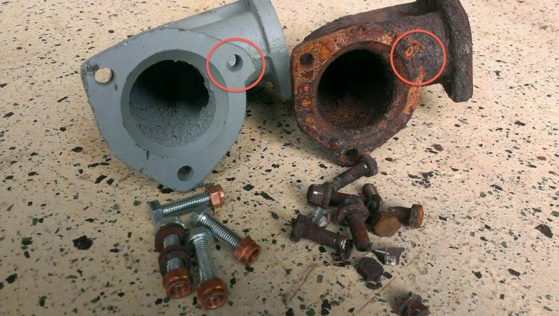 This was the 2-1 connector (left) about two years ago,